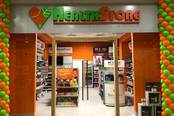 HealthStore открыла первый магазин в Санкт-Петербурге