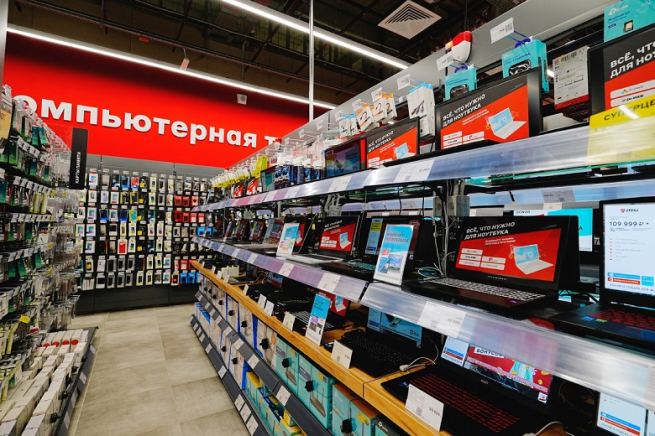 Доля ноутбуков российских брендов в продажах «М.Видео-Эльдорадо» за год утроилась