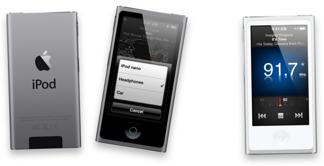 Apple презентует новую линейку iPod