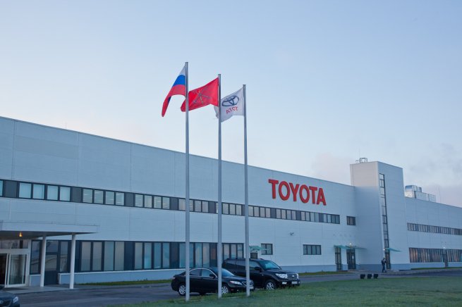 Завод Toyota в Санкт-Петербурге проходит консервацию