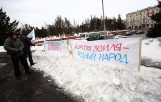 Омских бизнесменов выкидывают на улицу ради крупного супермаркета