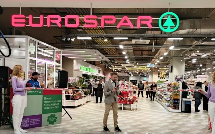 В Москве открылся флагманский инновационный EUROSPAR