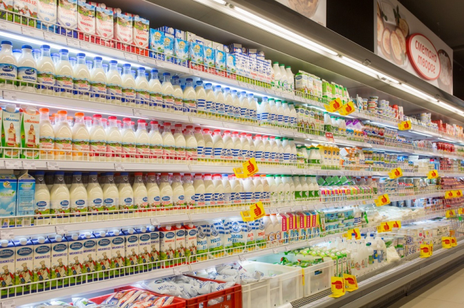 Банк Русский Стандарт: доля покупок молока минувшей зимой выросла до 21%