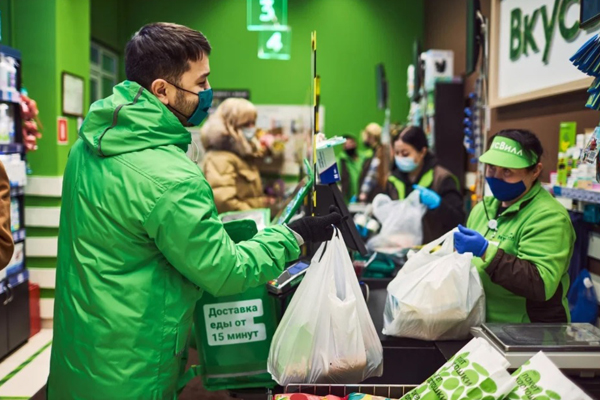 Delivery Club преодолел отметку в 100 тысяч доставленных заказов из магазинов в день