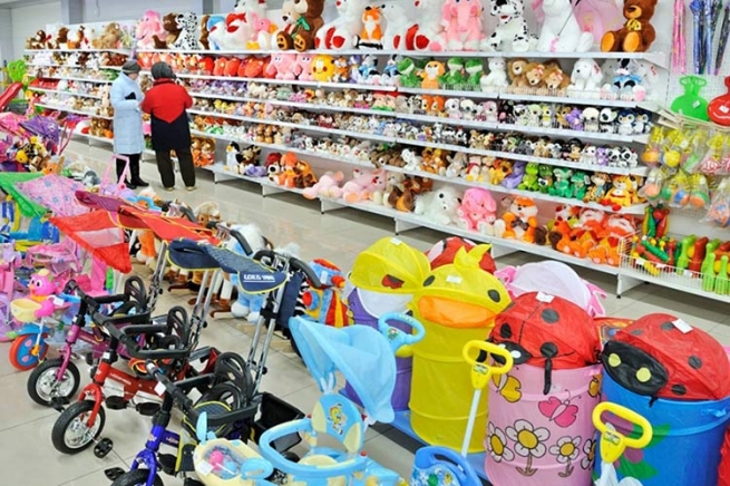  Shopping Index в категории  «детские товары» показывает рост