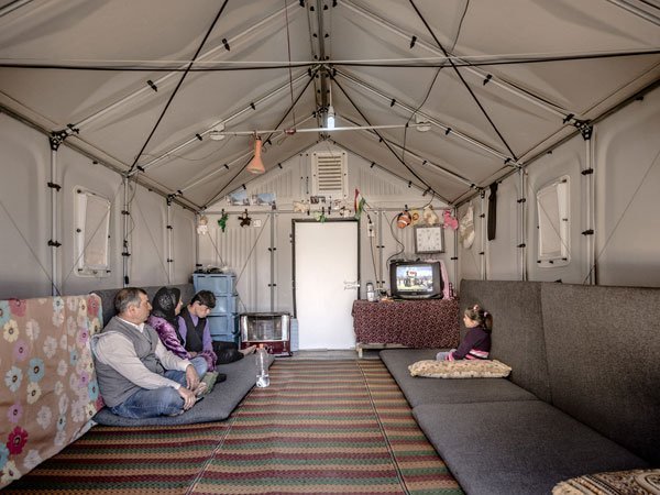 ООН заказала у IKEA 10 тыс палаток для беженцев 