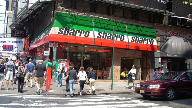 Sbarro близится к банкротству Sbarro близится к банкротству