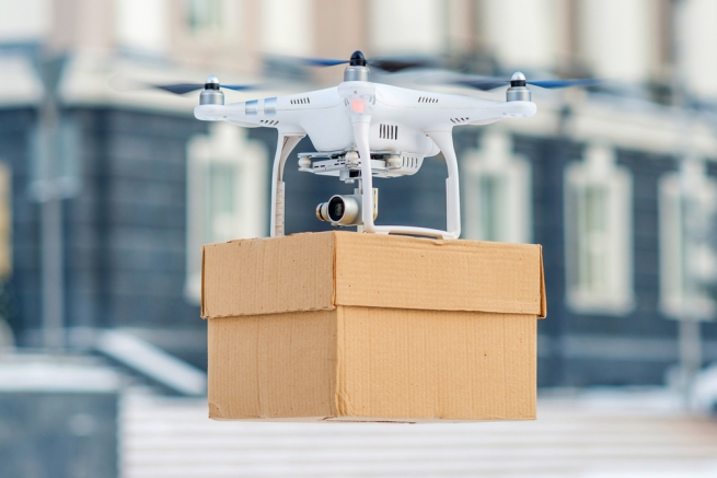 Wallmart готовит проект по доставке товаров дронами с использованием блокчейн