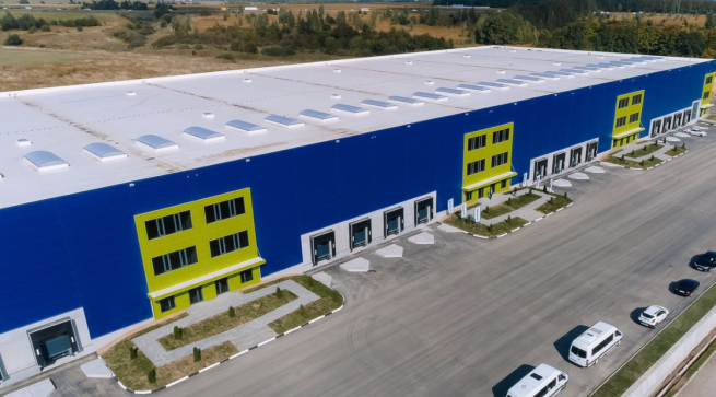 PNK Group построила индустриальное здание для DOCKLAND 