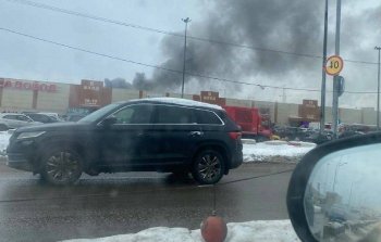 На торговом рынке «Садовод» в Москве произошел пожар