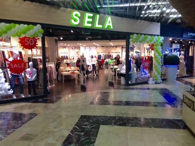 SELA открыла новый магазин в Петербурге