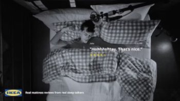IKEA в Канаде запустила рекламную кампанию на основе бормотания клиентов во сне