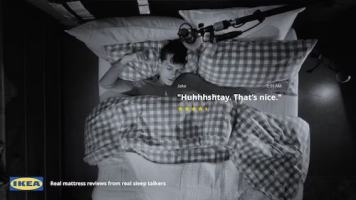 IKEA в Канаде запустила рекламную кампанию на основе бормотания клиентов во сне