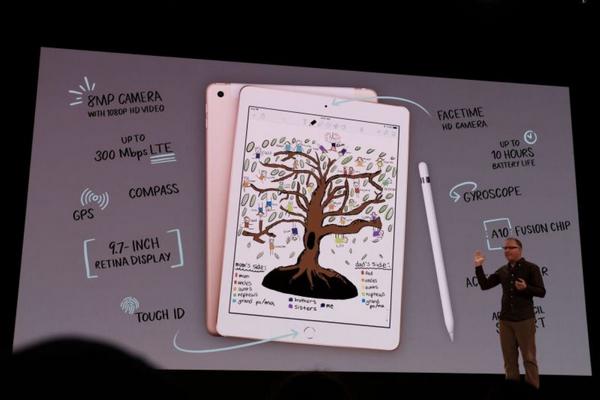 Apple представила самый бюджетный iPad