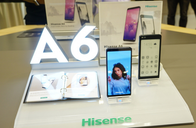 В России стартуют продажи смартфонов Hisense