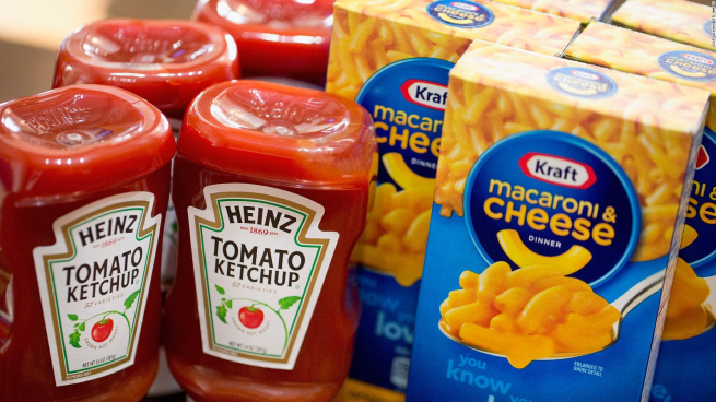 Объемы продаж Kraft Heinz упали после повышения цен на продукцию