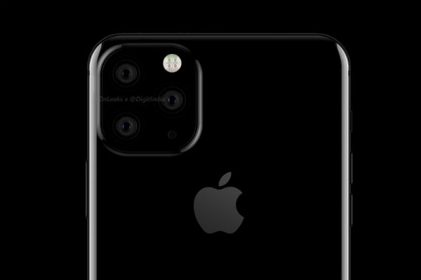 Опубликованы рендеры iPhone XI с тремя задними камерами