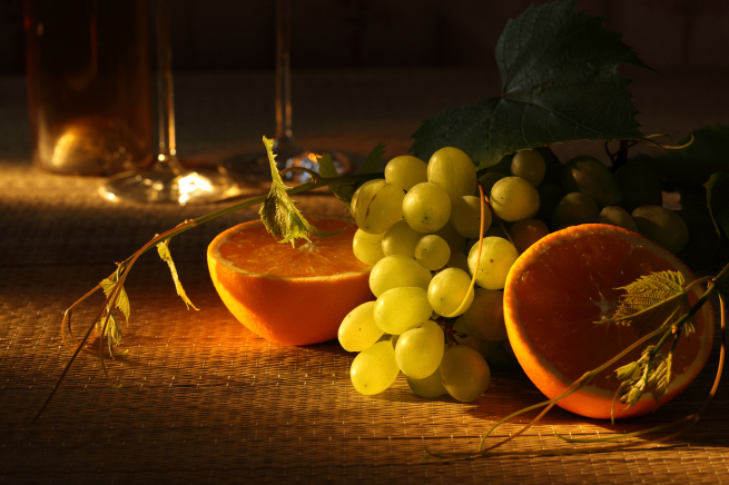 Перед Новым годом в России подорожал виноград и подешевели апельсины