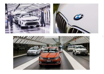 Toyota, Volkswagen и BMW ставят рекорды продаж
