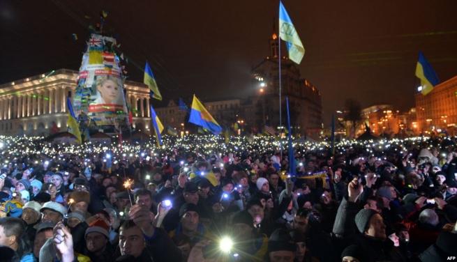 Украинцы столбят «майдан»