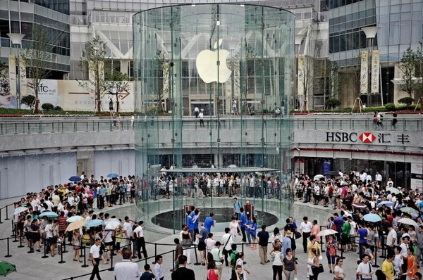 Шанхайский Apple Store построят по дизайну Стива Джобса