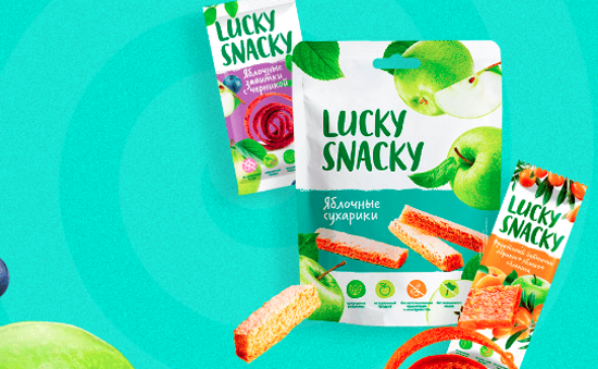 Яблоки в удобной форме: как Lucky Snacky создали идеальный продукт для полезного перекуса