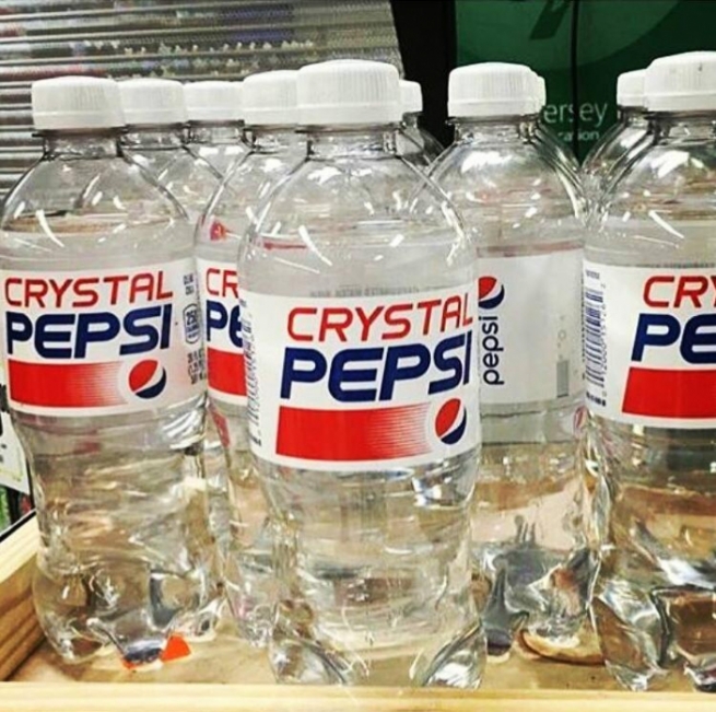 PepsiCrystal вернется в американскую продажу в последний раз