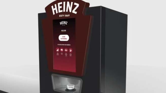 Kraft Heinz выпустила настраиваемый дозатор соуса для общепита