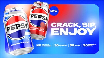 PepsiCo анонсировала выпуск первой в мире колы с пребиотиками PepsiCo анонсировала выпуск первой в мире колы с пребиотиками