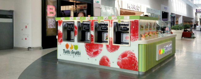 27-й Tutti Frutti Frozen Yogurt открылся в Москве