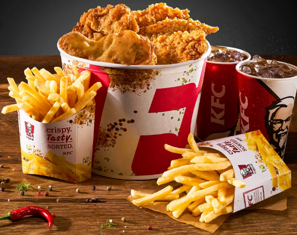 KFC запустила собственную доставку в Москве и Санкт-Петербурге