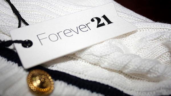 Ритейлер Forever 21 подал заявление о банкротстве