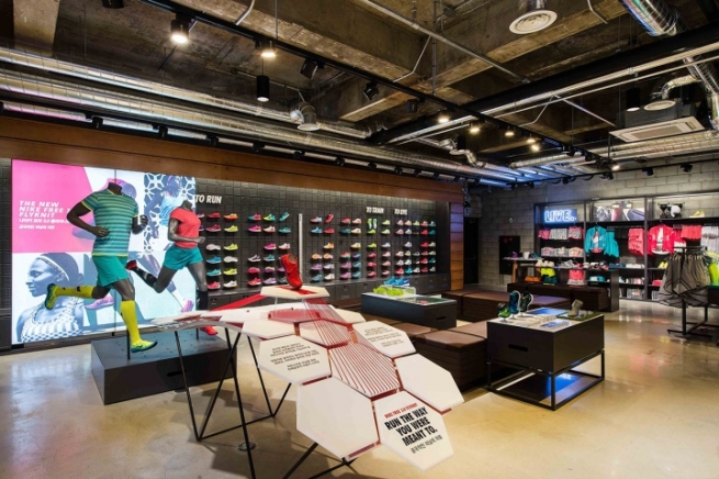 Магазин Nike. Сеул, Южная Корея