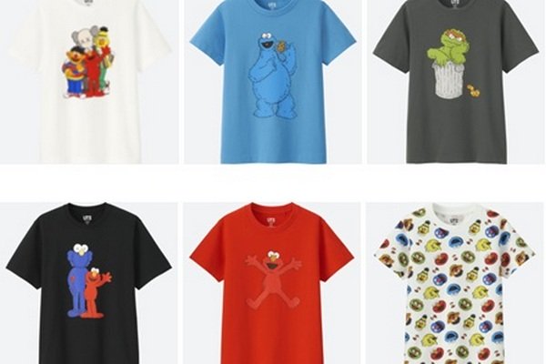 UNIQLO начал продажу коллекции футболок с героями шоу «Улица Сезам»