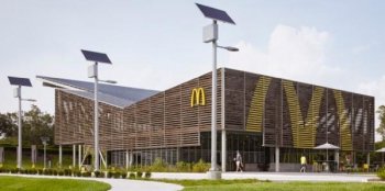 Макдоналдс представил своё первое предприятие с нулевым потреблением энергии