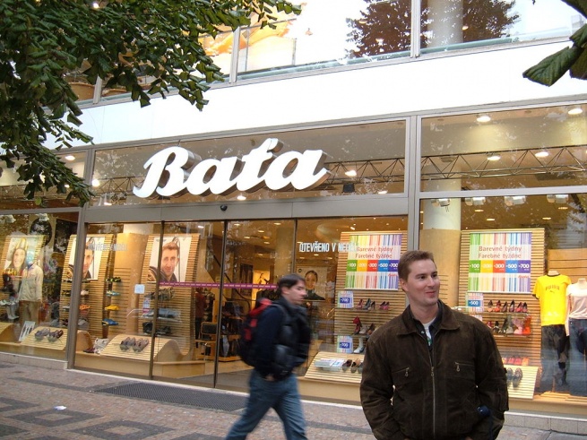 Чешская обувная сеть Bata выходит в Россию Чешская обувная сеть Bata выходит в Россию
