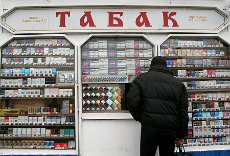 В России сигареты подорожают на 9 руб с января 2015 г