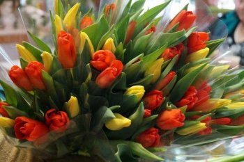 Онлайн-продажи цветов к 8 Марта выросли в 11 раз