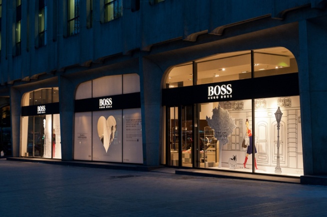 В Москве откроется флагманский бутик Hugo Boss