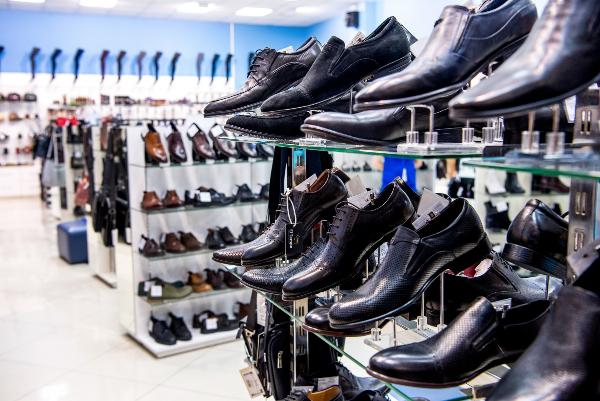 Обороты магазинов обуви на прошлой неделе показали самый большой рост