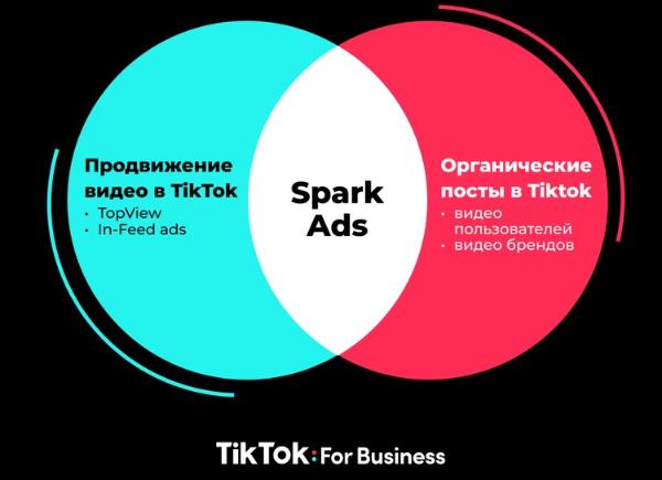 TikTok запустил формат нативной рекламы для брендов Spark Ads