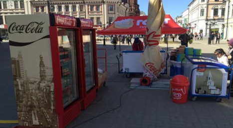 Coca-Cola предлагает закрепить право торговцев на уличные холодильники