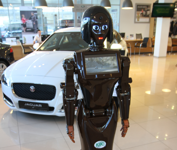 Alfa Robotics представляет обновленную версию робота-промоутера KIKI