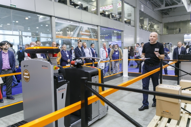 Выставка складского оборудования CeMAT Russia 2018 пройдет в Москве 19-21 сентября