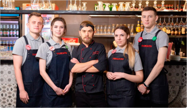 Как рестораны ТОМАТО адаптируют новых сотрудников в быстрорастущем бизнесе