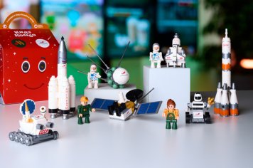 «Вкусно – и точка» запустит первую коллекцию детских конструкторов к Неделе космоса (ФОТО)
