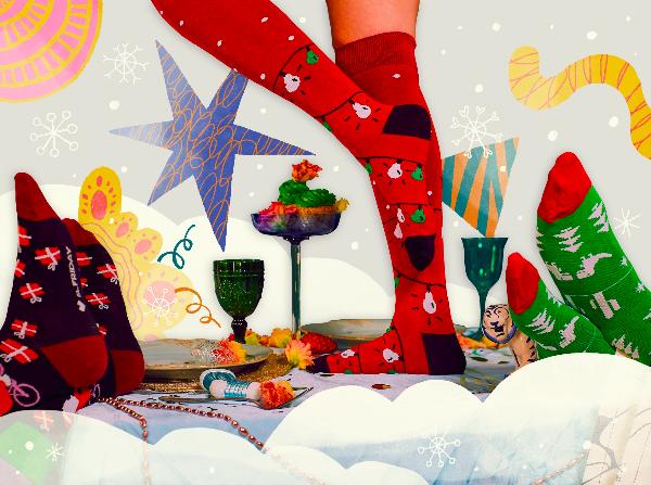 St.Friday Socks создала праздничную коллекцию с новогодними историями