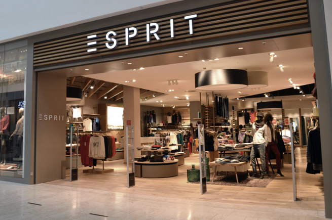 Esprit закрывает магазины в Азии