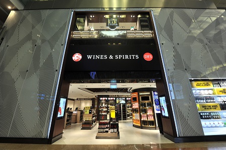 Двухэтажный флагман DFS Wines&Spirits появился в сингапурском аэропорту