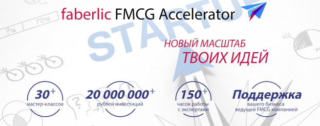 Отбраны стартапы, участвующие в Faberlic FMCG Accelerator
